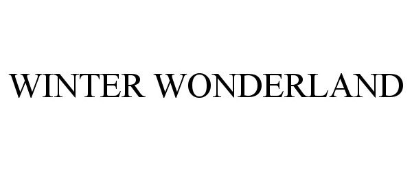 Trademark Logo WINTER WONDERLAND