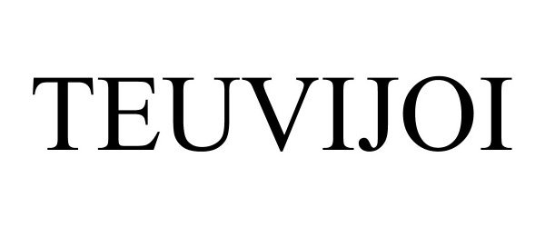 Trademark Logo TEUVIJOI