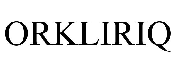 Trademark Logo ORKLIRIQ