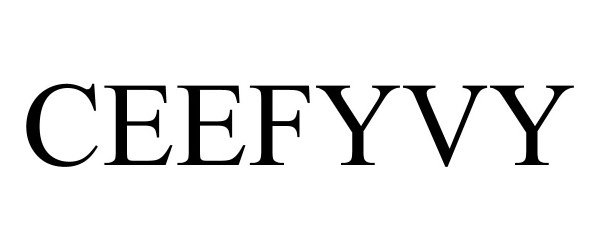Trademark Logo CEEFYVY