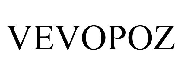 Trademark Logo VEVOPOZ