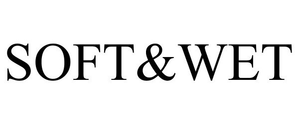 Trademark Logo SOFT&WET
