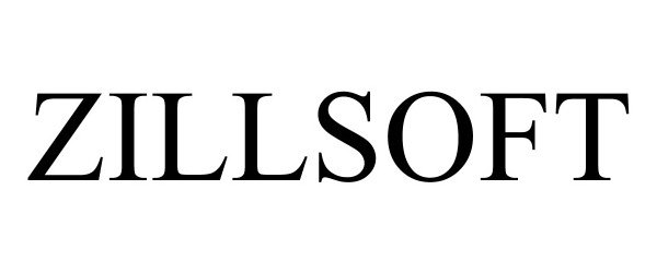 Trademark Logo ZILLSOFT