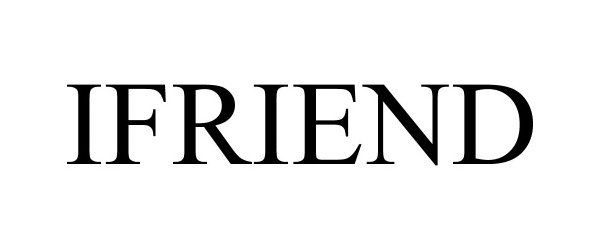 Trademark Logo IFRIEND