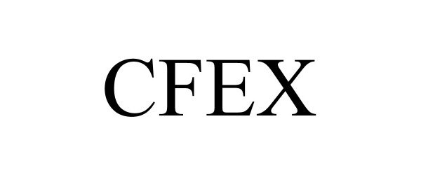 Trademark Logo CFEX