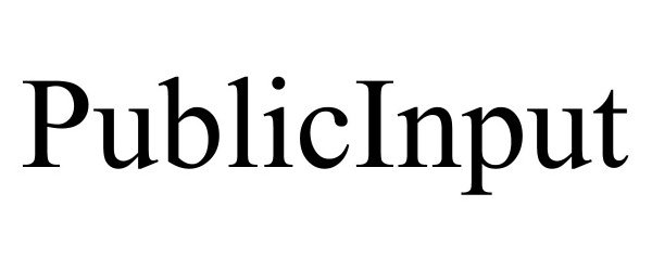 Trademark Logo PUBLICINPUT