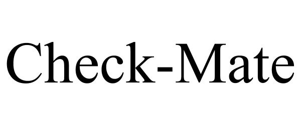 Trademark Logo CHECK-MATE