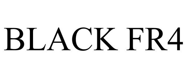 Trademark Logo BLACK FR4