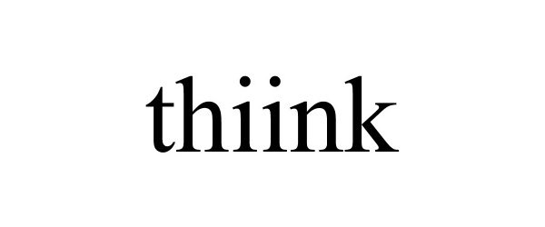 Trademark Logo THIINK