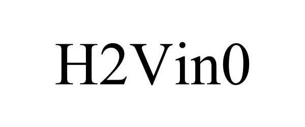 Trademark Logo H2VIN0