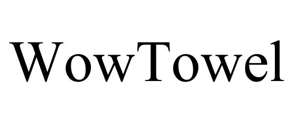 Trademark Logo WOWTOWEL