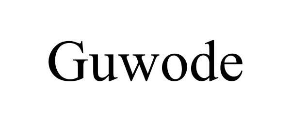 Trademark Logo GUWODE