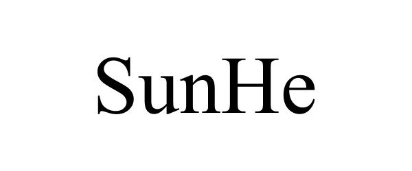 Trademark Logo SUNHE