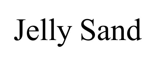 Trademark Logo JELLY SAND