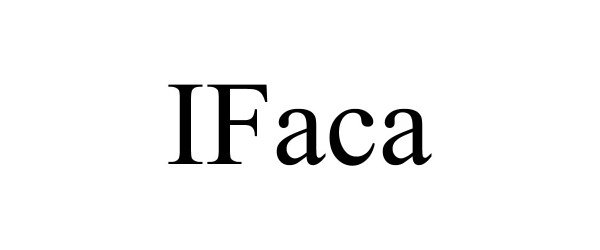 Trademark Logo IFACA