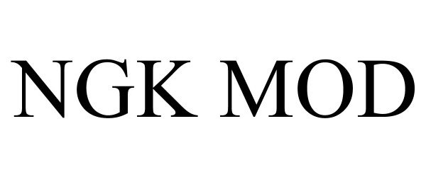 Trademark Logo NGK MOD