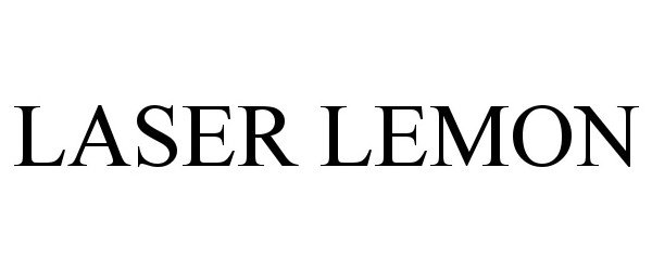 Trademark Logo LASER LEMON