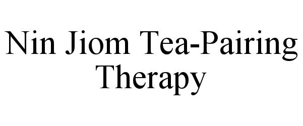 Trademark Logo NIN JIOM TEA-PAIRING THERAPY