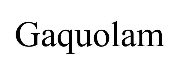 Trademark Logo GAQUOLAM