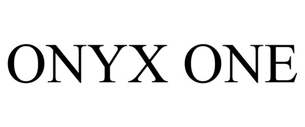  ONYX ONE