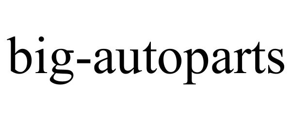 Trademark Logo BIG-AUTOPARTS