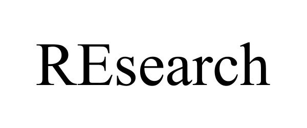 Trademark Logo RESEARCH