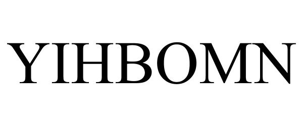 Trademark Logo YIHBOMN
