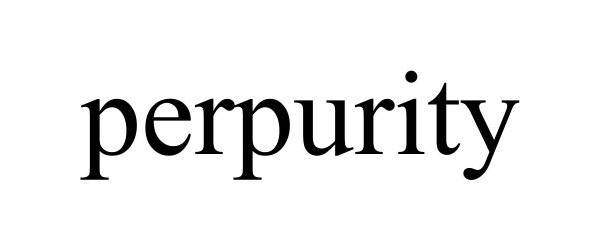 Trademark Logo PERPURITY