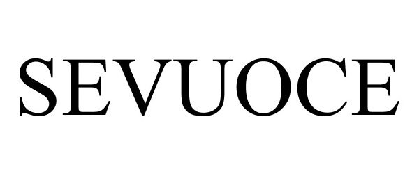 Trademark Logo SEVUOCE