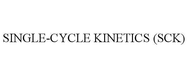  SINGLE-CYCLE KINETICS (SCK)