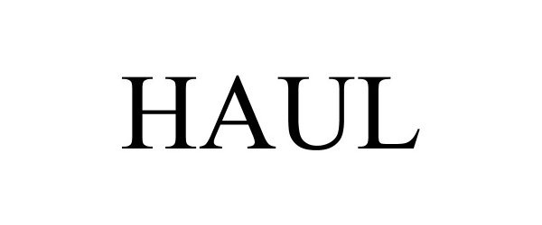Trademark Logo HAUL