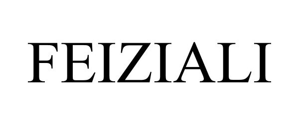 Trademark Logo FEIZIALI
