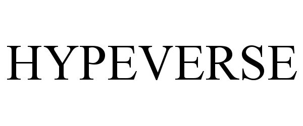 Trademark Logo HYPEVERSE