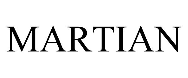 Trademark Logo MARTIAN