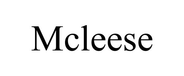  MCLEESE