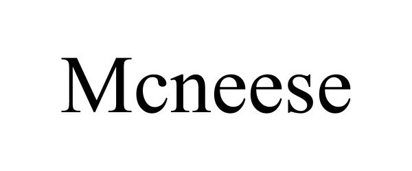 Trademark Logo MCNEESE