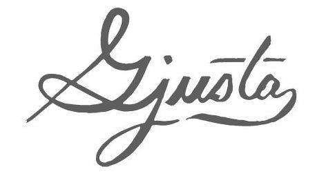 Trademark Logo GJUSTA