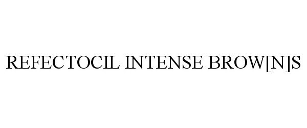  REFECTOCIL INTENSE BROW[N]S