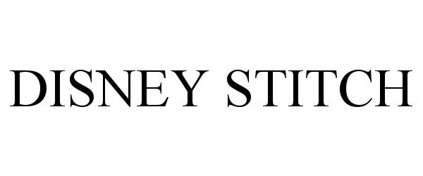 Trademark Logo DISNEY STITCH