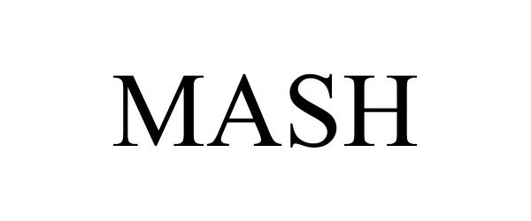 Trademark Logo MASH