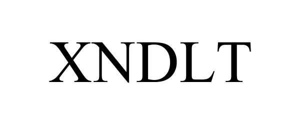 Trademark Logo XNDLT
