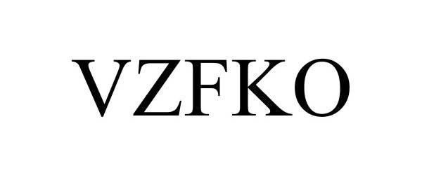  VZFKO