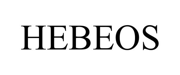 Trademark Logo HEBEOS