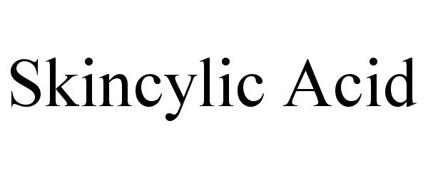 Trademark Logo SKINCYLIC ACID
