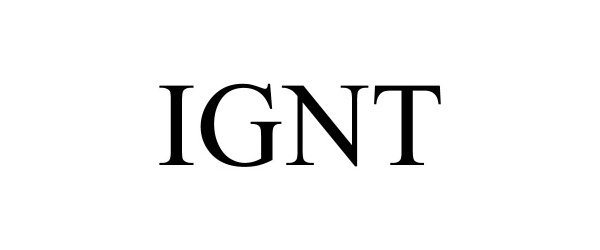Trademark Logo IGNT