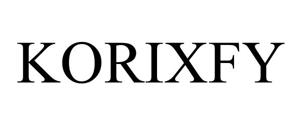 Trademark Logo KORIXFY