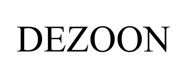Trademark Logo DEZOON