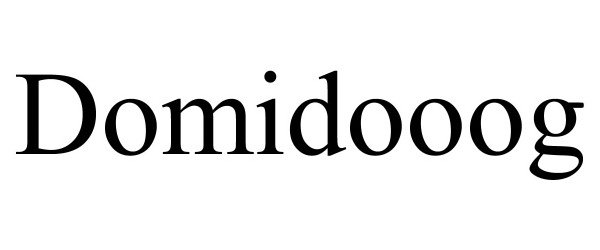 Trademark Logo DOMIDOOOG