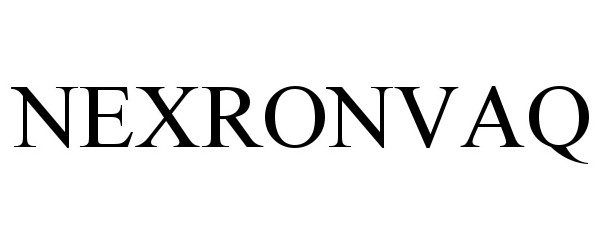 Trademark Logo NEXRONVAQ