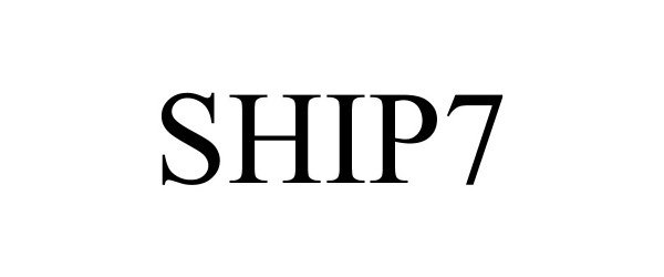 Trademark Logo SHIP7